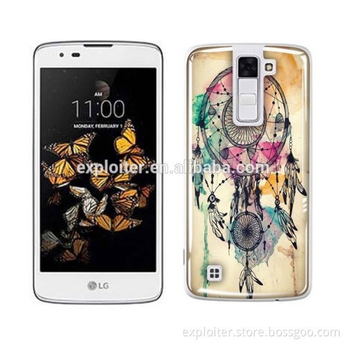 Ultra thin soft plastic epoxy resin custom phone case for LG K8 case